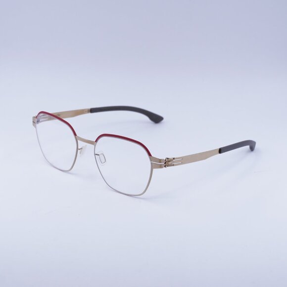 IC! Berlin THEDA M16100 810 Eyeglasses Rose/Gold 51mm Geometric Frame - Picture 9 of 12